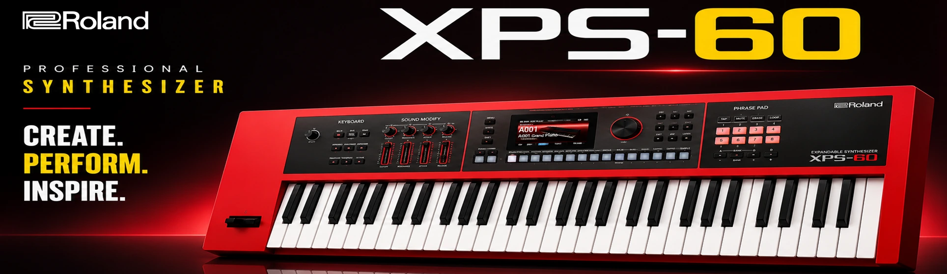 Roland XPS-60 Professional Synthesizer – Create. Perform. Inspire.
