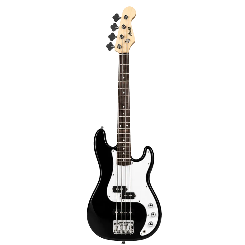 HERTZ HZ-BP PJ-Style Electric Bass Guitar | 34-Inch Scale | Black Finish