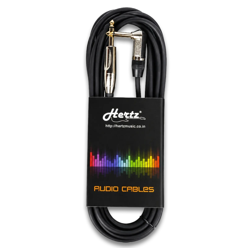 HERTZ HZCD-8093 Guitar Cable | 6-Meter Connection | Black