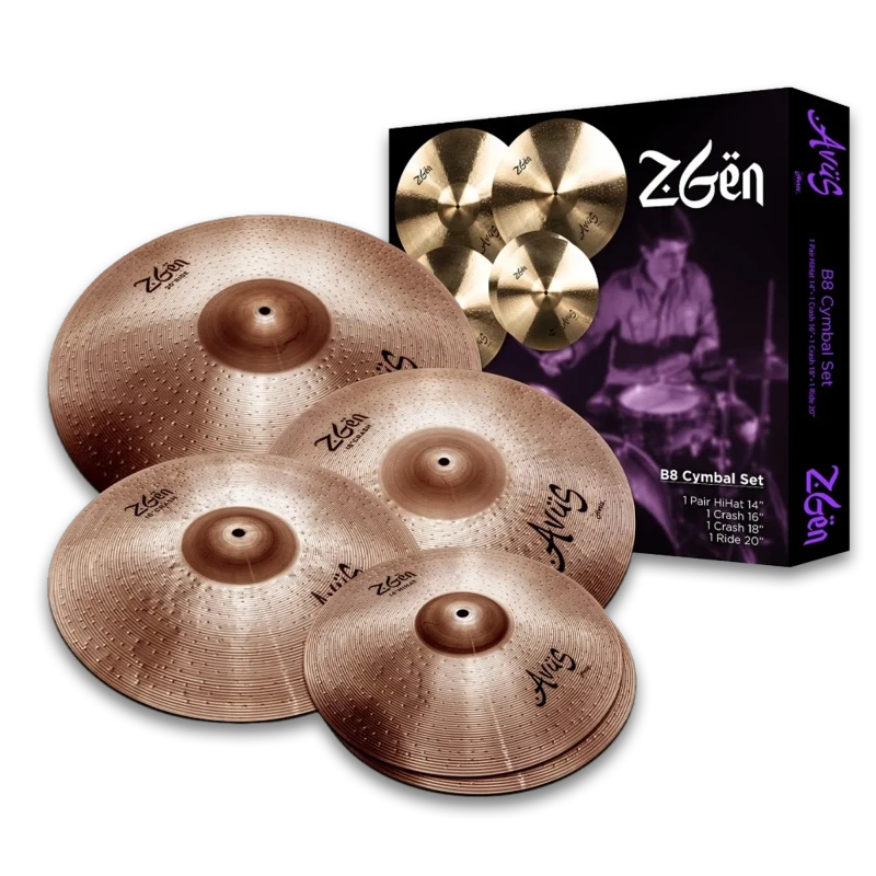 AVUS Z GEN Professional Cymbal Series | Versatile Sound | Cymbal Collection
