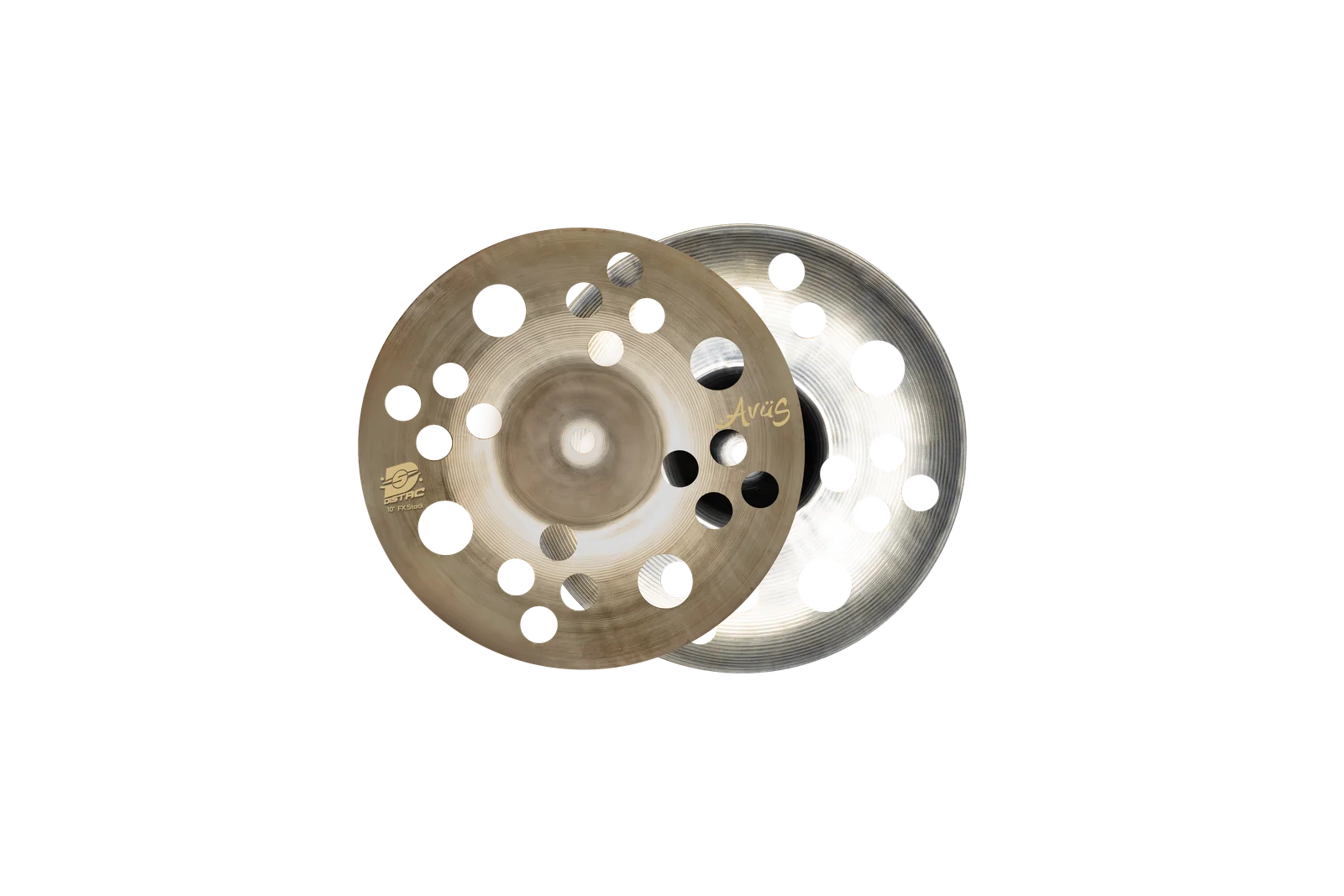 AVUS AVUS DISTACK 10" Professional Cymbal for Musicians, Live Performance and Studio Applications view 1