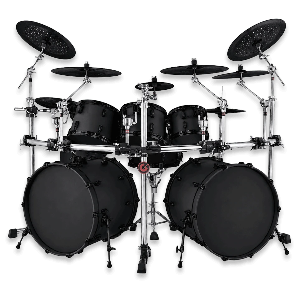 Gibraltar GRS-850DBL Road Series Curved Double Bass Drum Rack, Heavy-Duty Expandable Rack System with Flexible Configuration for Up to 6 Toms and 8 Cymbals