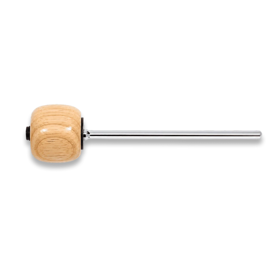 Gibraltar SC-3262 6.25-Inch Wooden Bass Drum Beater, Durable Wood Head for Defined Attack, Responsive Feel and Reliable Bass Drum Pedal Performance