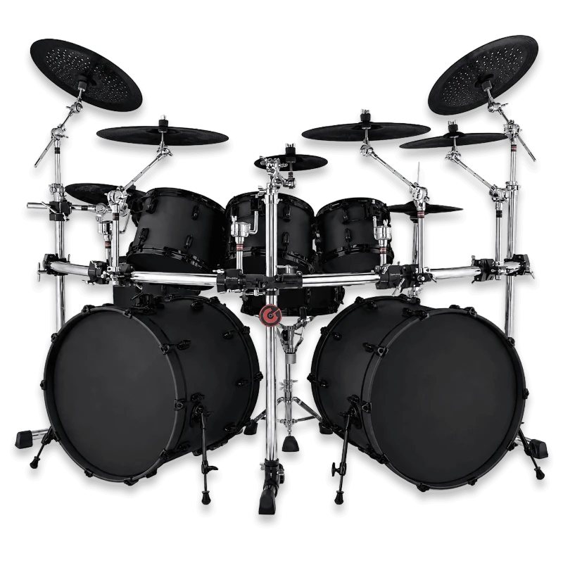 GIBRALTAR GRS-850DBL Road Series Double Bass Drum Rack | Chrome