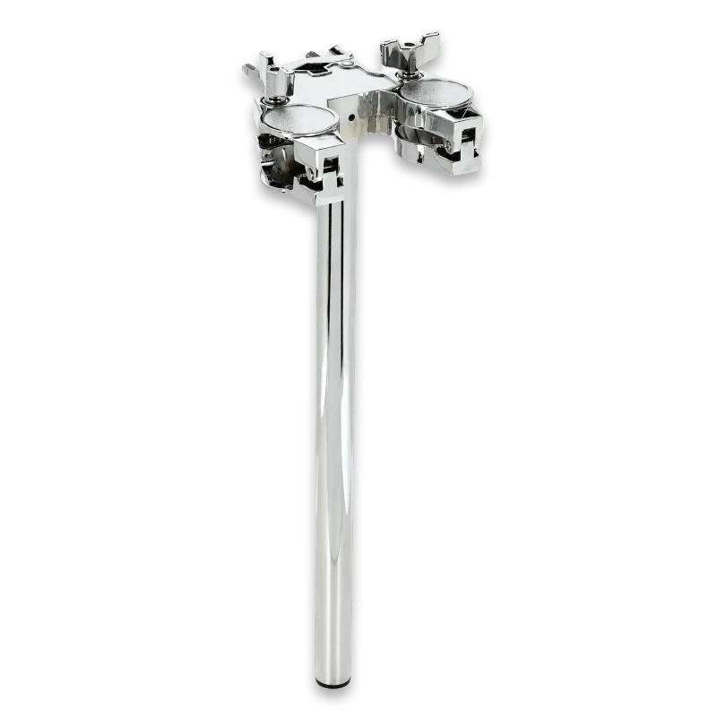 GIBRALTAR SC-DP Double Tom Mount Clamp | 17-Inch Configuration | Chrome