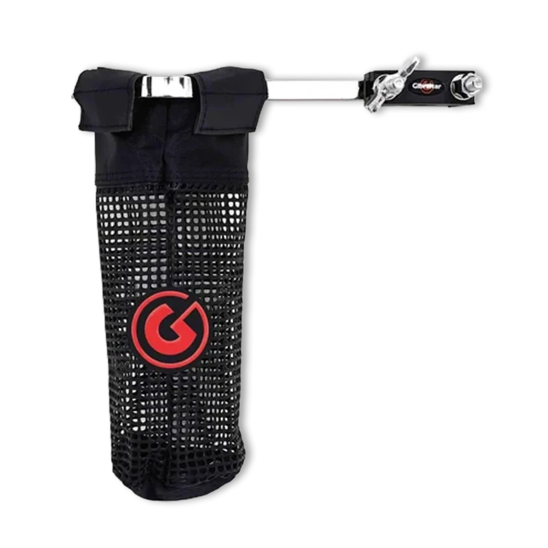 GIBRALTAR SC-DSH Deluxe Drumstick Holder | Drum Hardware Accessory | Black