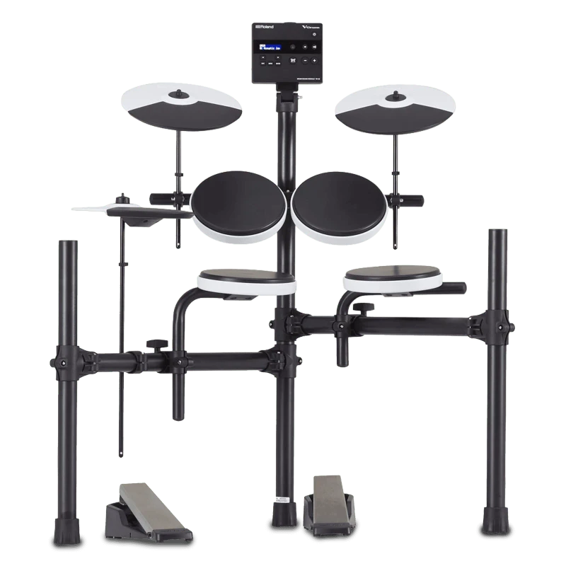 ROLAND TD-02K V-Drums Electronic Drum Kit | Compact Digital Set | Black