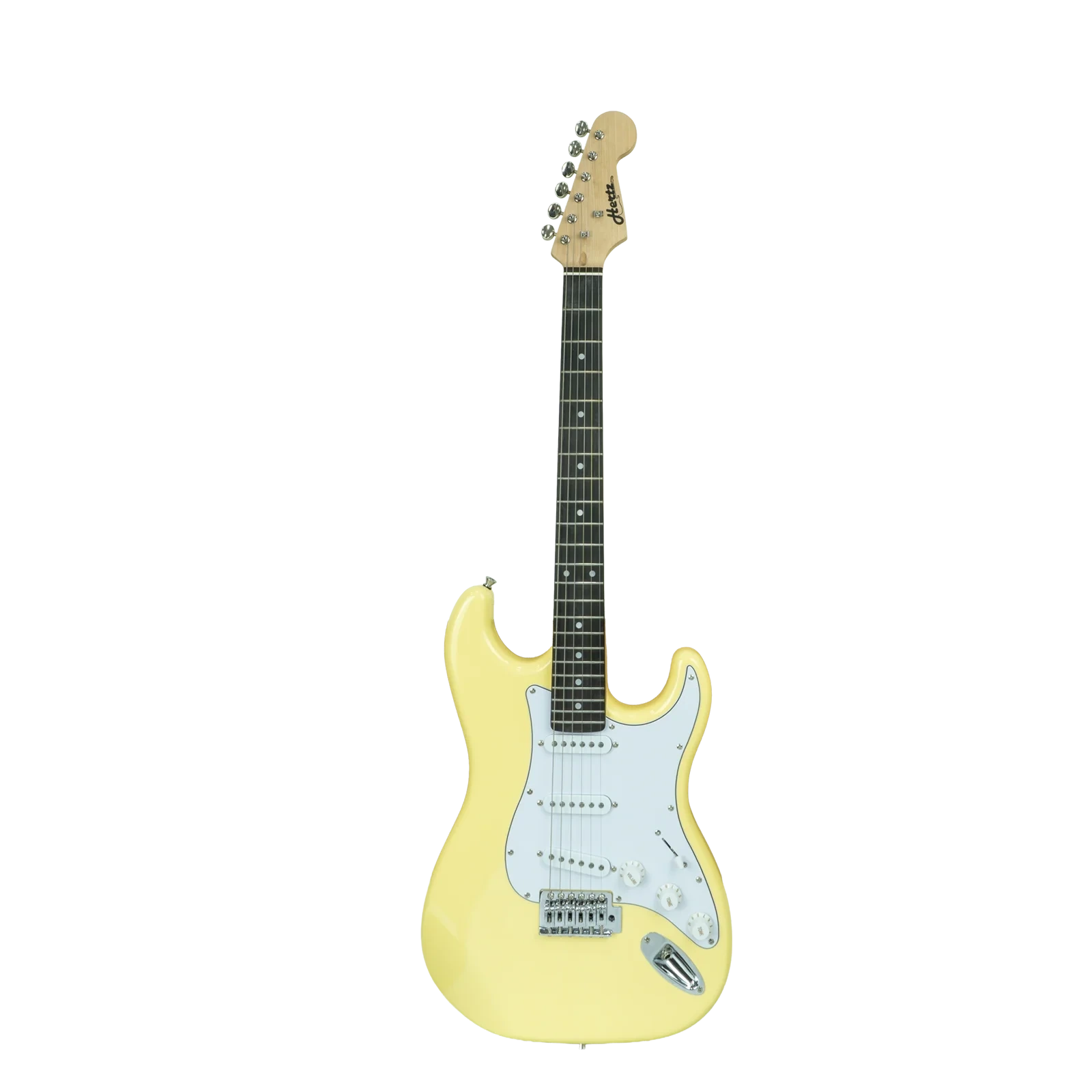 Hertz HZ STMP SSS Cream Electric Guitar | Vibe Music |3 Single-Coil Pickups view 1