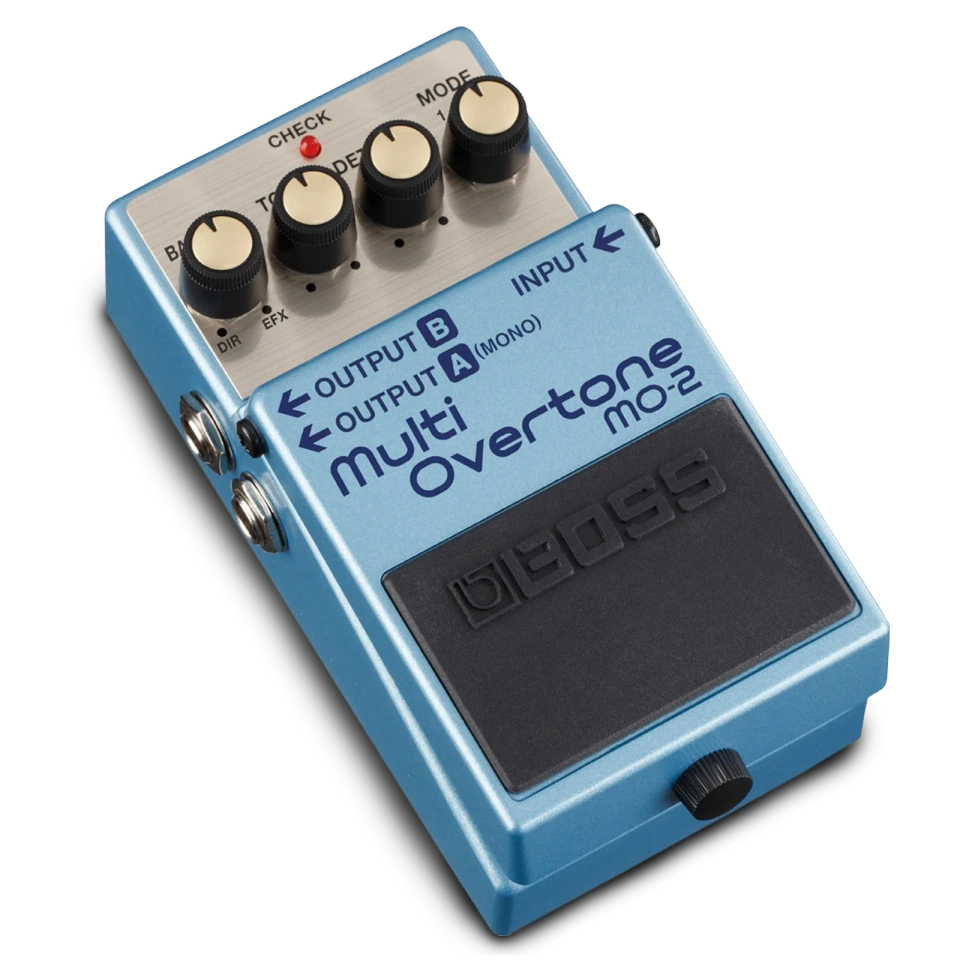 BOSS MO-2 Multi Overtone Guitar Effects Pedal with Harmonic Tone Generation, Multiple Tone Colors, Stereo Output & Compact Stage Design