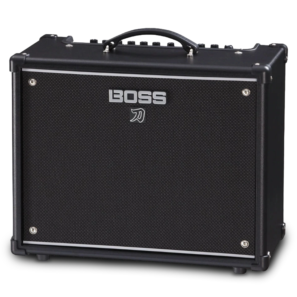 BOSS Katana-50 Gen 3 50W Guitar Amplifier Combo with Tube-Inspired Tone, Multiple Amp Characters, Built-In Effects, Power Control & Custom Tone Support