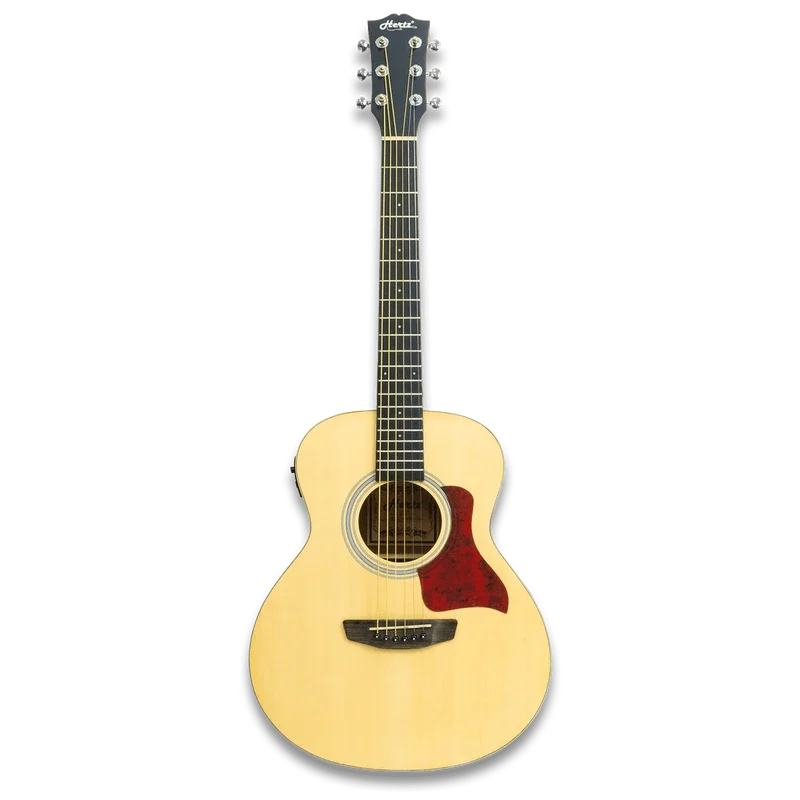Hertz HZA-3600 EQ (NA) Acoustic Guitar with Natural Finish, Comfortable Neck, Smooth Fingerboard and Built-In EQ for Practice, Recording and Live Performance