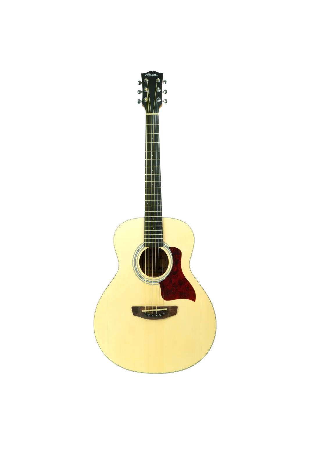 HERTZ HZA-3600 Natural Finish Acoustic Guitar for Beginners & Intermediate Players, Full Size Wooden Guitar for Practice, Music Classes, Stage Performance & Studio Recording view 1