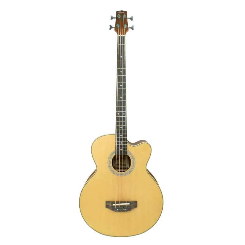HERTZ HZA-4503 41-Inch Cutaway Bass Guitar | Full-Size Body | Natural