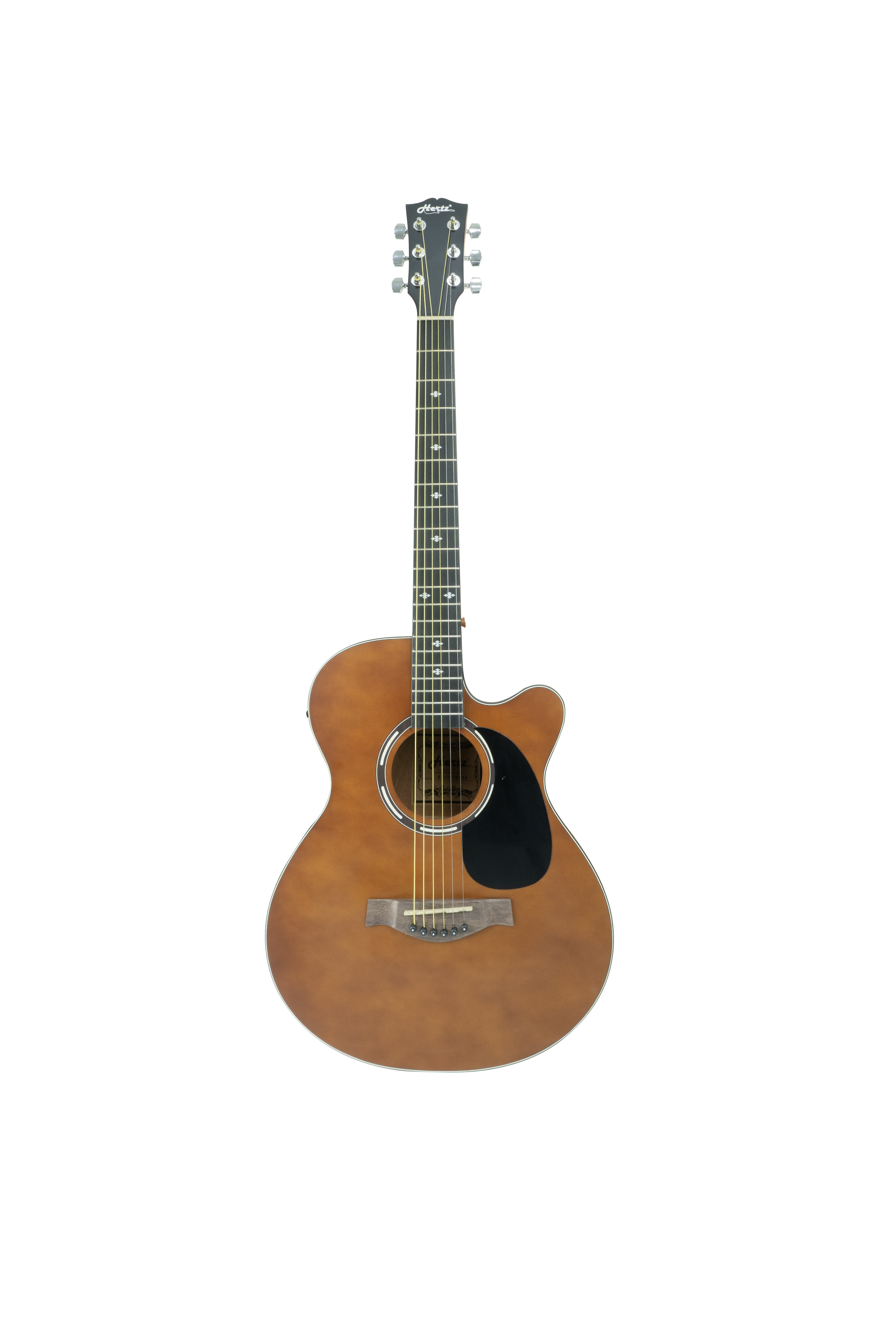 HERTZ HZA3900EQ Electro Acoustic Guitar with Tobacco Sunburst, Natural & Black Finish, Built-In EQ System for Stage Performance, Recording & Music Practice