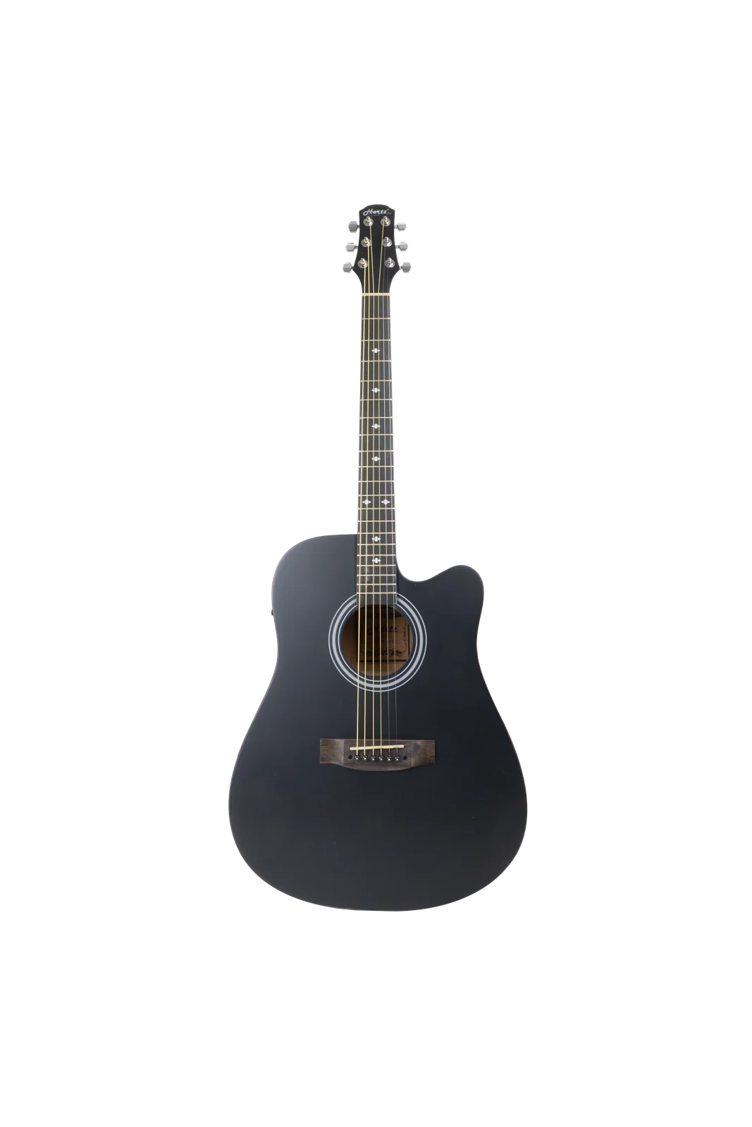 HERTZ HZA5100 Acoustic Guitar with Natural, Black & Tobacco Sunburst Finish for Beginners, Full Size Wooden Guitar for Practice, Stage Performance & Recording view 1