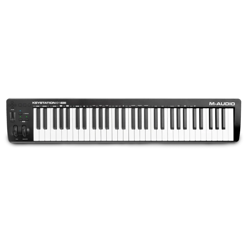 M-AUDIO Keystation 61 MK3 MIDI Keyboard | 61-Key USB Controller