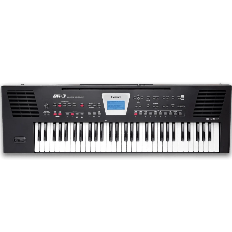 ROLAND BK-3 Backing Keyboard | 61-Key Arrangement System | Black