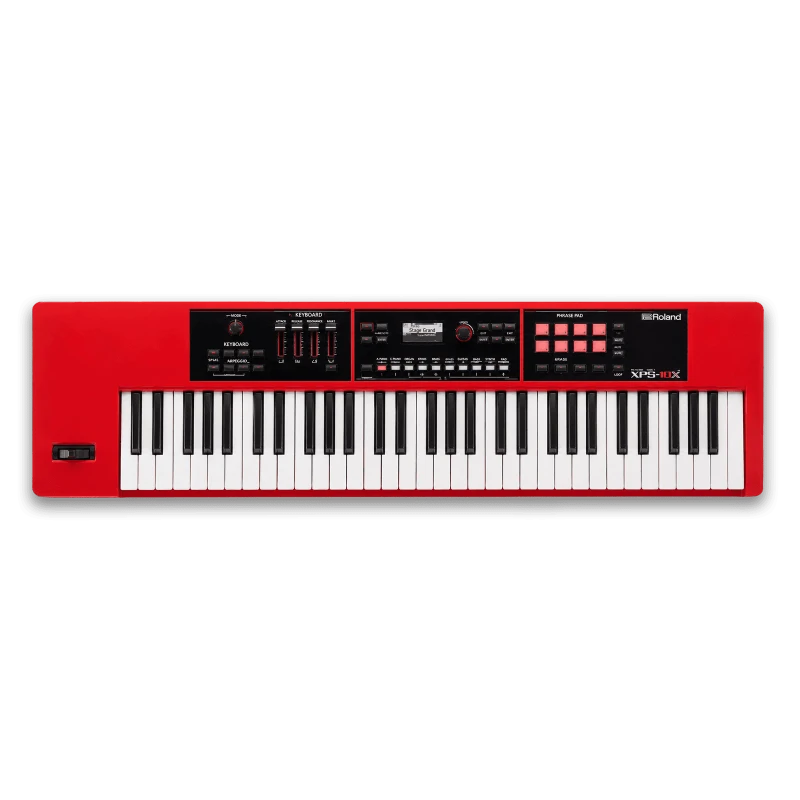 ROLAND XPS-10X Performance Keyboard | Expandable 61-Key System | Red