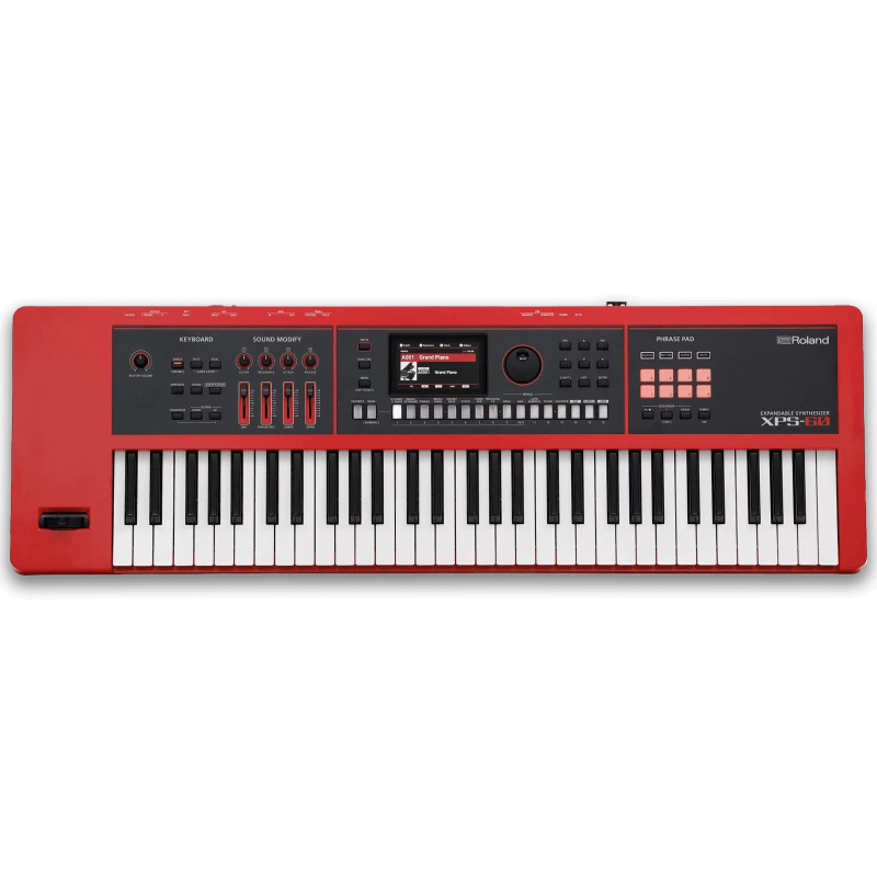 ROLAND XPS-60 61-Key Synthesizer | Performance Keyboard | Red