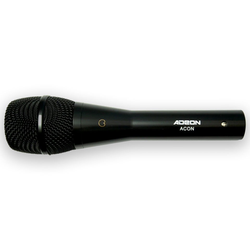 ADEON ACON Wired Dynamic Handheld Microphone with XLR Cable, Professional Vocal Mic for Singing, Karaoke, Stage Performance, DJ, PA System, Announcements & Public Speaking