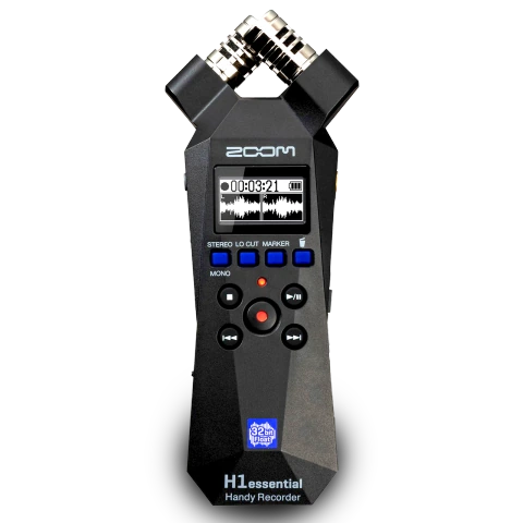 Zoom H1 Essential 32-Bit Float Portable Audio Recorder